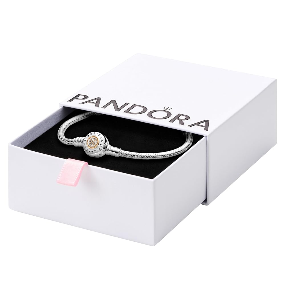 アクセサリー Pandora Moments Snake Chain Bracelet17cm Pandora Moments Snake Chain Bracelet - Size 17 / US 6.7